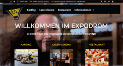 Desktop Screenshot of expodrom.ch